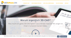 Desktop Screenshot of cadsoftware.info